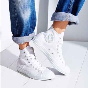 Brand new high top converse